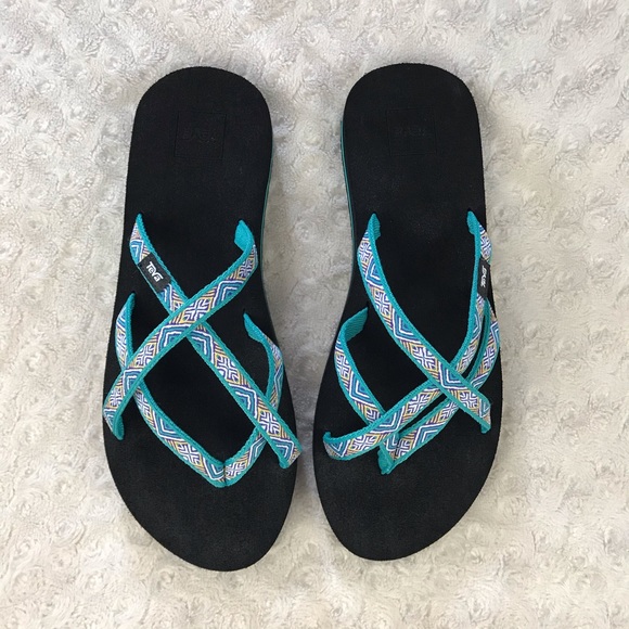 Teva Shoes - Teva Strappy Flip Flop Sandals Women’s Size 11